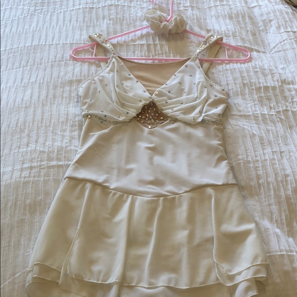 Figure skating competition dress